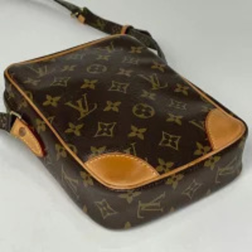 Louis Vuitton Bag Shoulder Monogram Danube Brown Crossbody Brown